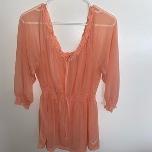 Forever 21 sheer tunic